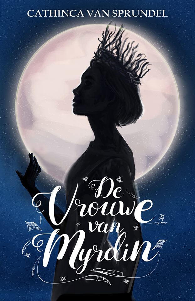 nieuwe cover de vrouwe van Myrdin