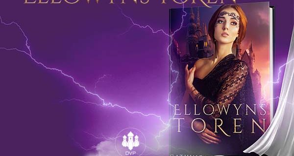plaatje van de cover van Ellowyns toren waarbij een meisje in de verte staat