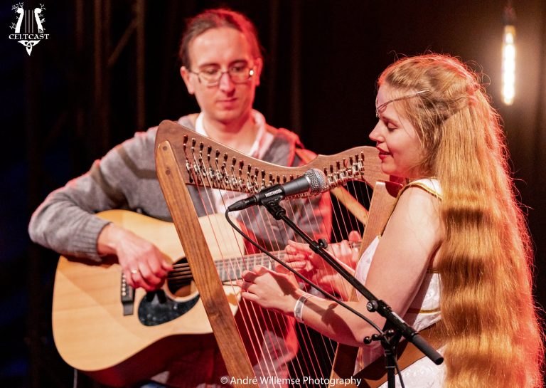 Cathinca van Sprundel speelt op Wintercastlefest door Andre Willemse van Celtcast gemaakt